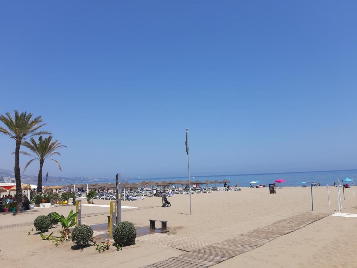 Spacious beach flat in Fuengirola - Los Boliches Exterior foto